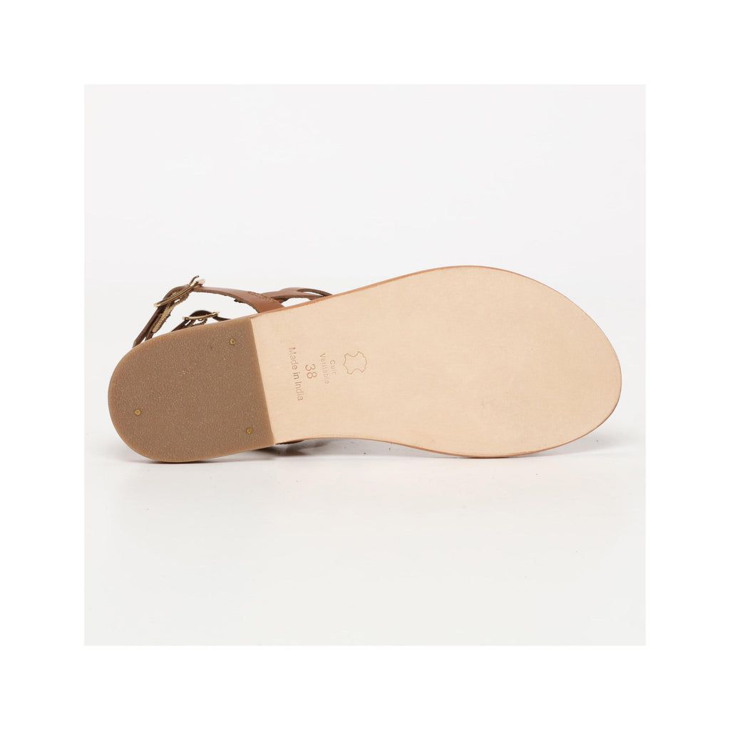 Caricia Sandals - Camel