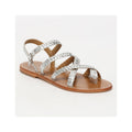 Sandalias azures - Plata