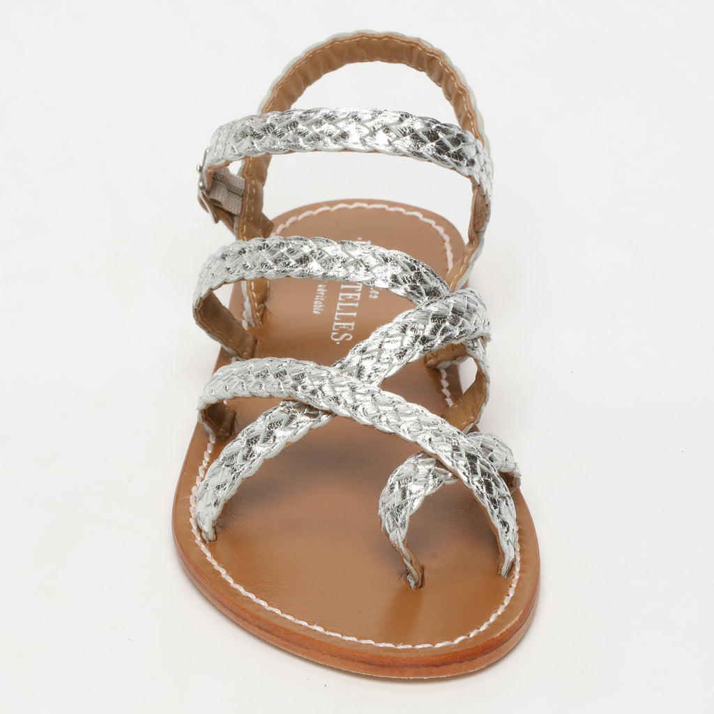 Sandalias azures - Plata