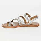 Sandalias azures - Plata