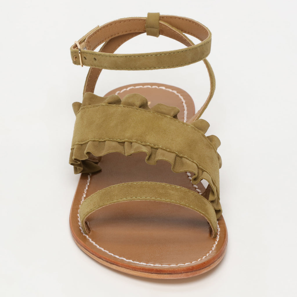 Amara Sandals - Olive