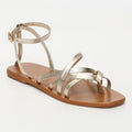 Josie Sandals - Platinum