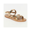 Sandalias Rena - Oro oscuro
