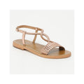 Rebecca Sandals - Rose Gold