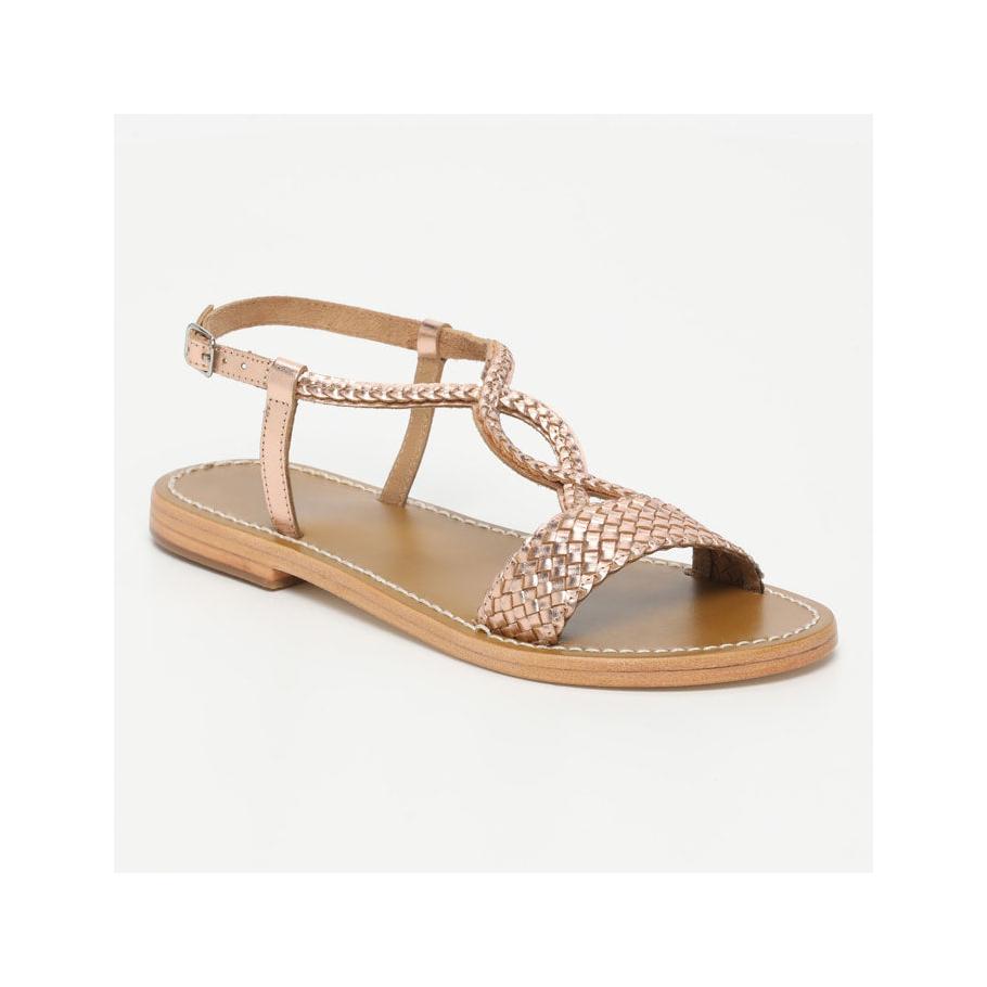 Rebecca Sandals - Rose Gold