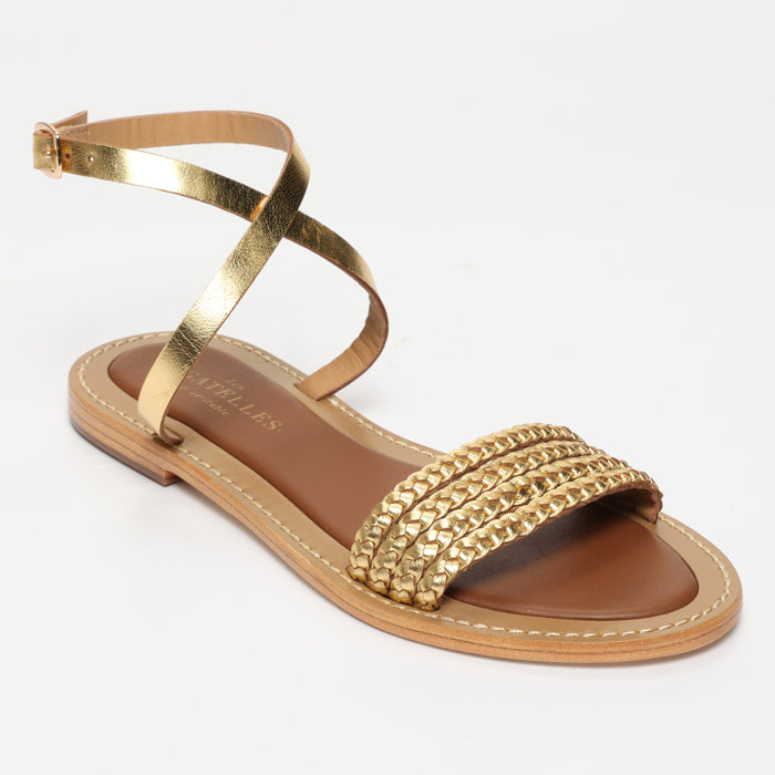 Sandalias Cindyra - Oro oscuro