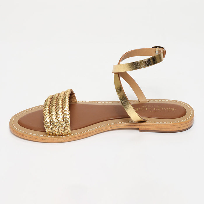 Sandalias Cindyra - Oro oscuro