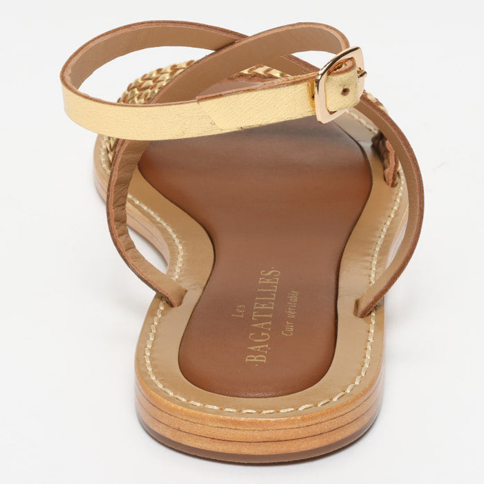 Sandalias Cindyra - Oro oscuro