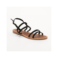 Sandalias Yvonne - Negro