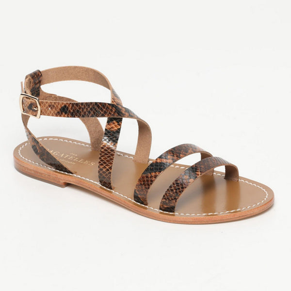 Sandales Malini - Brown Snake
