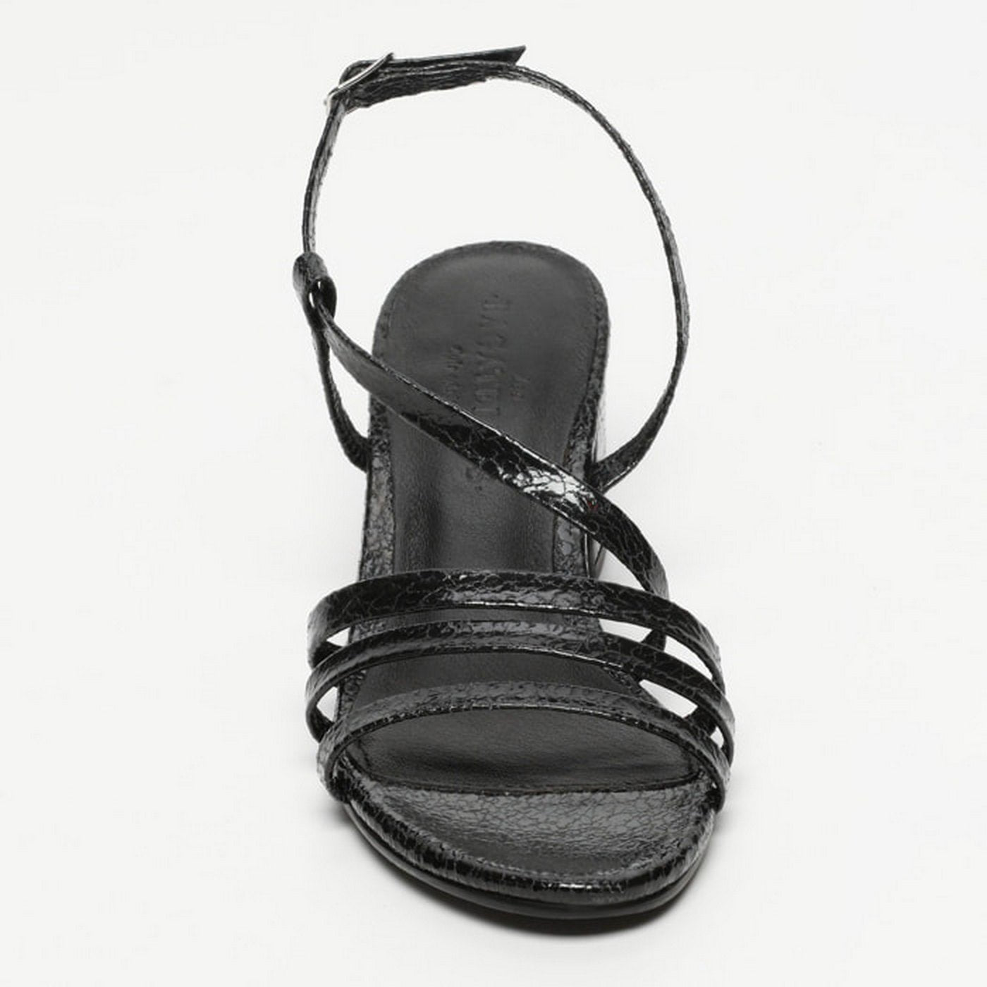 Sandales À Talons Nala - Black Crackle