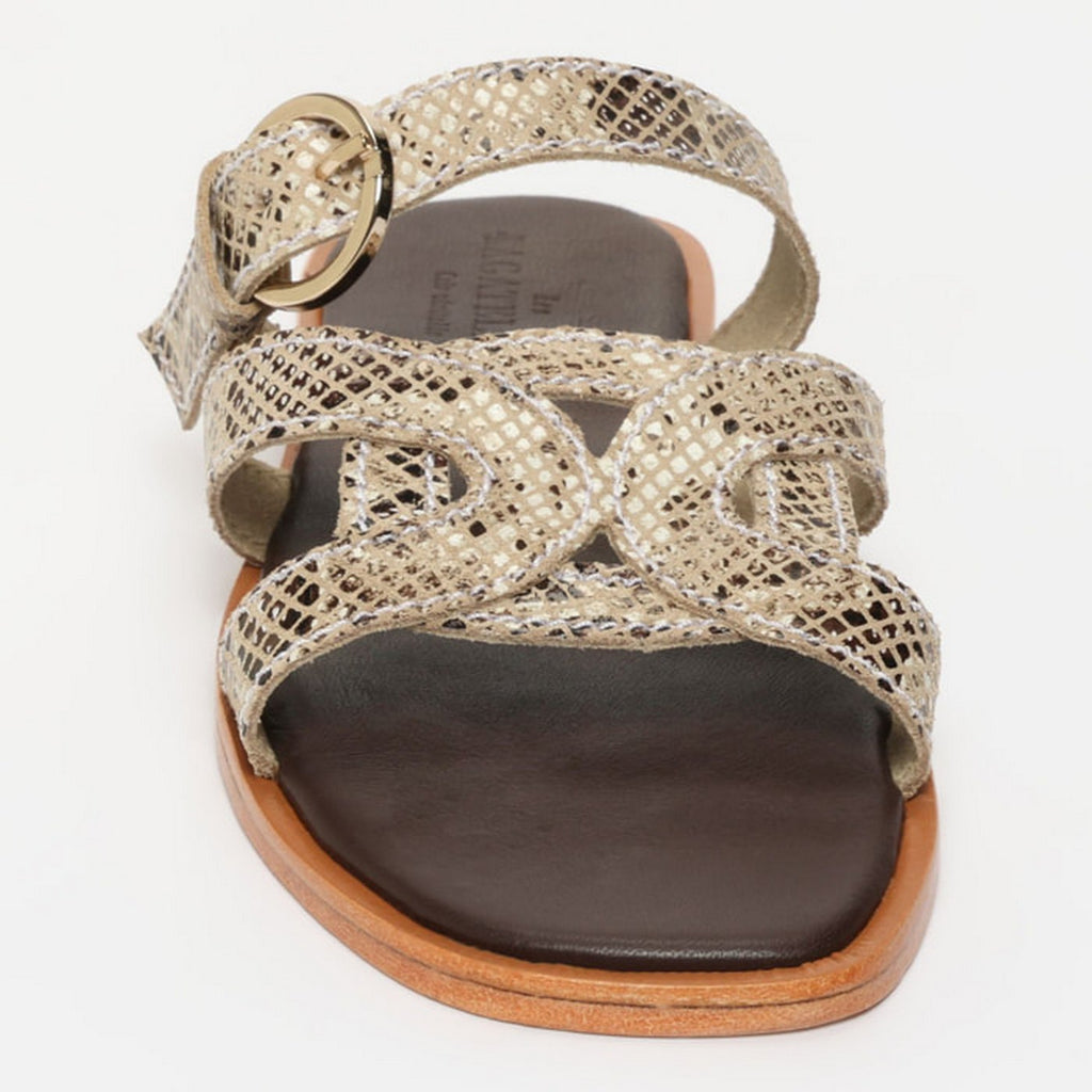 Sandales Rocio - Beige Snake