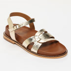 Sandales Symarae - Gold/Gold Croco