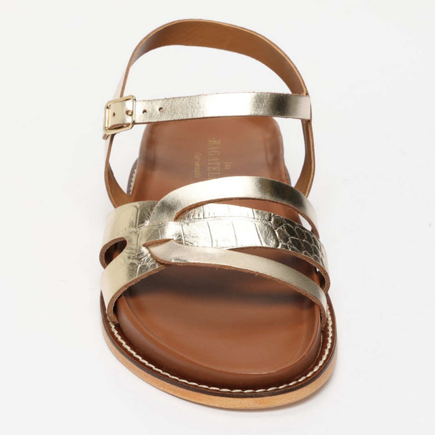 Sandales Symarae - Gold/Gold Croco