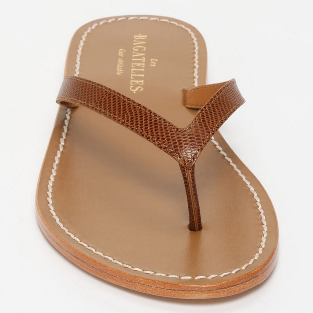 Sandalias Pedrita - Brown Lizard