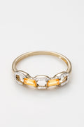 "Kalys" Ring D0.07/30 C0.18/2 - 375/1000 Yellow Gold