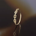“Angela” Ring 375/1000 Yellow Gold