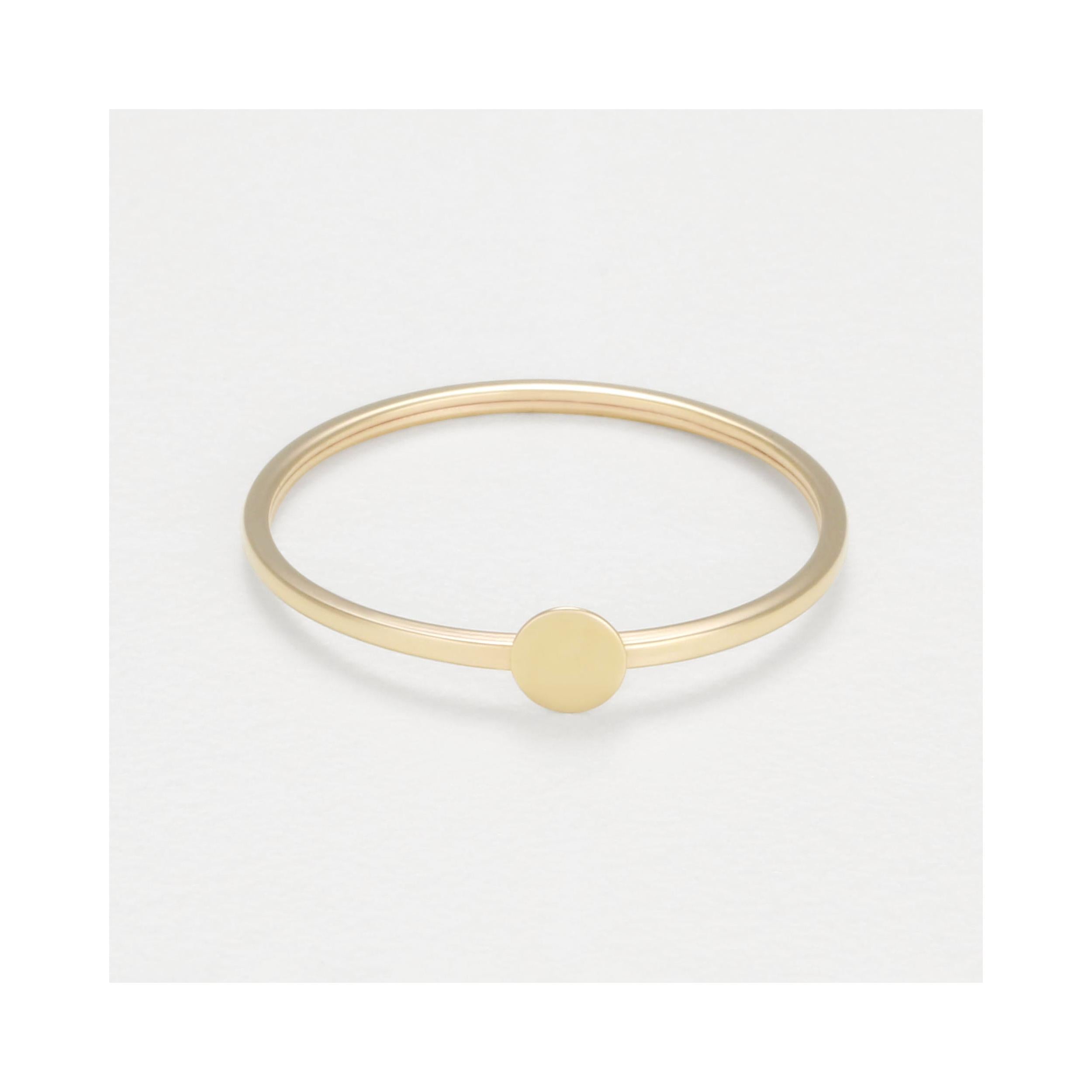 “Delilah” Ring 375/1000 Yellow Gold