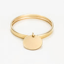 Anillo “Medallón” Oro Amarillo 375/1000