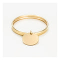 “Medallion” Ring 375/1000 Yellow Gold