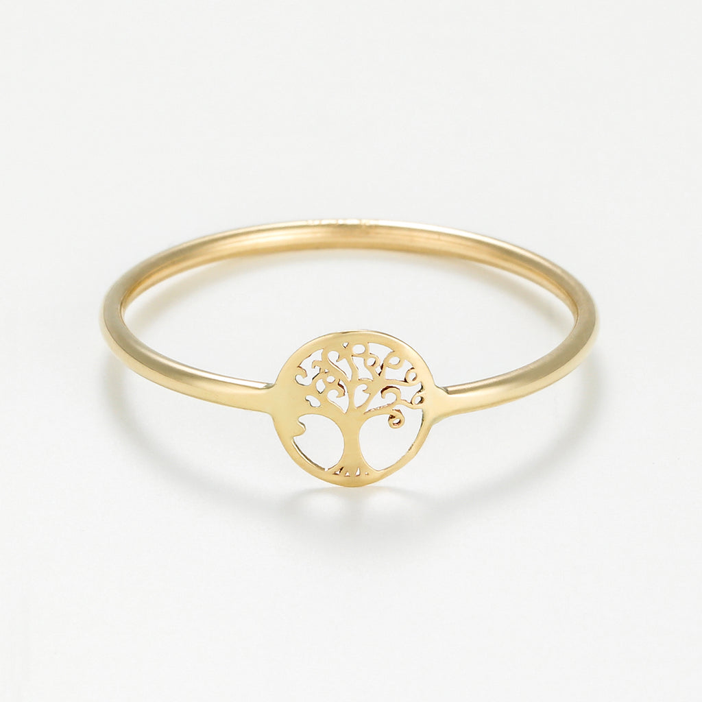 Bague "Petit Arbre De Vie" - Or Jaune