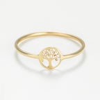 Bague "Petit Arbre De Vie" - Or Jaune