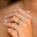 Anillo “Fabio” Oro amarillo 375/1000