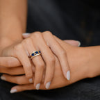 Anillo “Elsa” Oro amarillo 375/1000 y circonitas