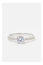 Anillo “Amoureuse Brillante” Oro blanco 375/1000
