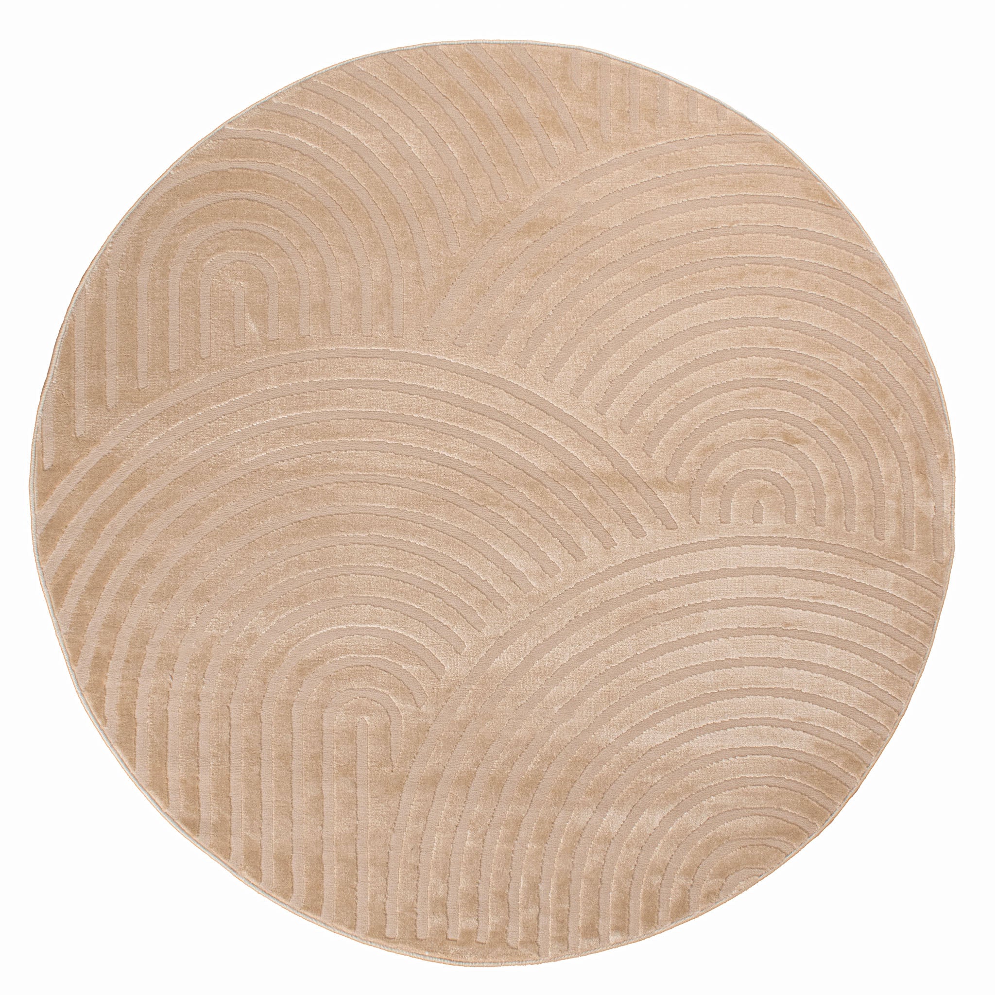 Bianca 157 Rug - Graphic Pattern - Beige - Indoor