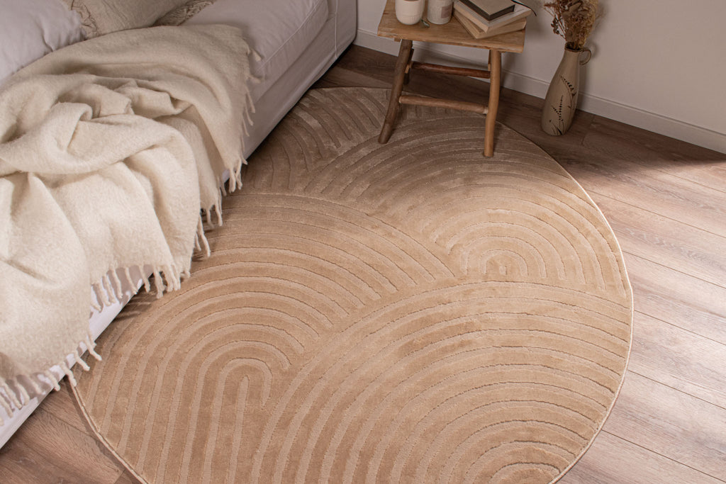 Bianca 157 Rug - Graphic Pattern - Beige - Indoor