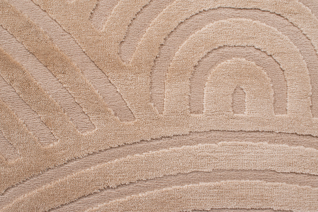 Bianca 157 Rug - Graphic Pattern - Beige - Indoor
