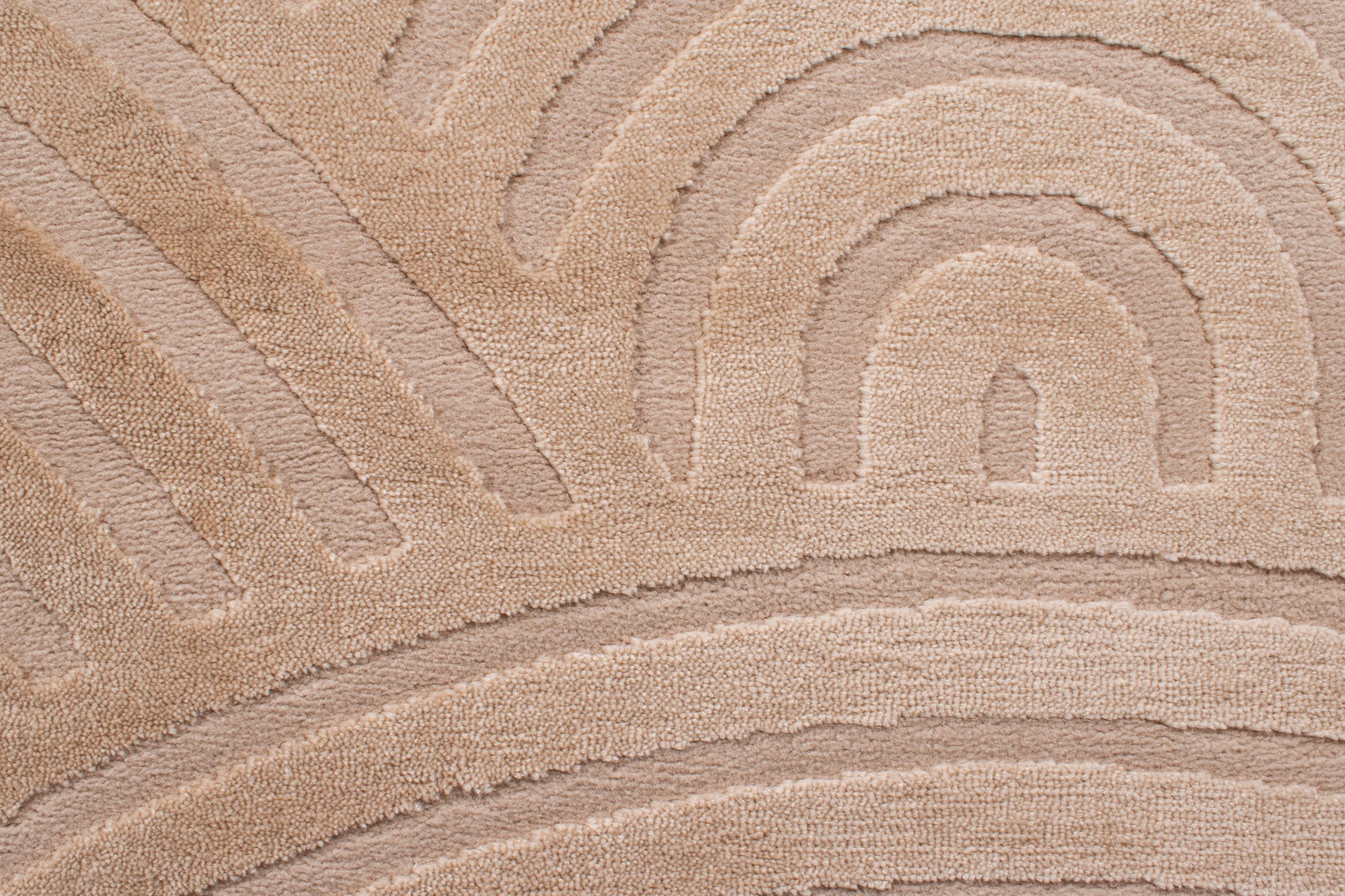 Bianca 157 Rug - Graphic Pattern - Beige - Indoor