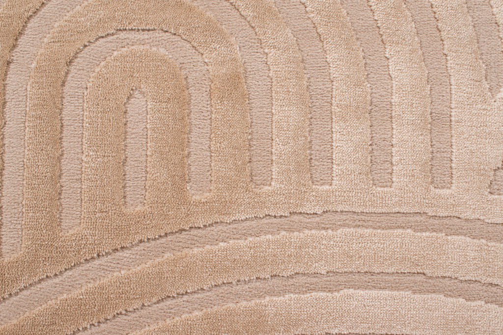 Bianca 157 Rug - Graphic Pattern - Beige - Indoor