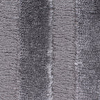 Gray rainbow rug with embossed long pile: BIA157GRI BIANCA