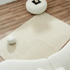 BIANCA - Alfombra moderna color crema con relieve - BIA159CRE BIANCA