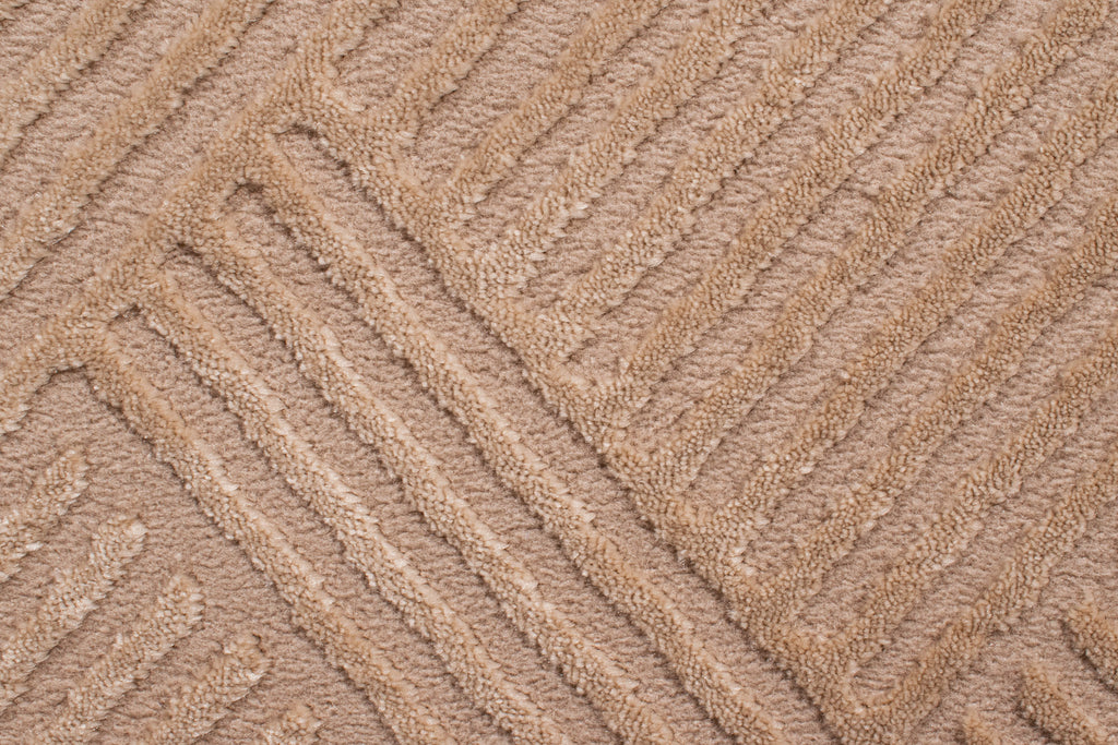 Bianca 160 Rug - Graphic Pattern - Beige - Indoor