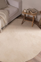 Bianca - Tapis D'Intérieur - Polypropylène - Creme