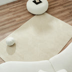 BIANCA - Modern cream living room rug - BIA160CRE BIANCA