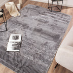 BIANCA - Alfombra de salón moderna gris - BIA160GRI BIANCA