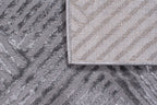 Moqueta interior pelo gofrado gris: BIA160GRI BIANCA