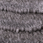 BIANCA - Alfombra de salón moderna redonda gris - BIA160GRI BIANCA