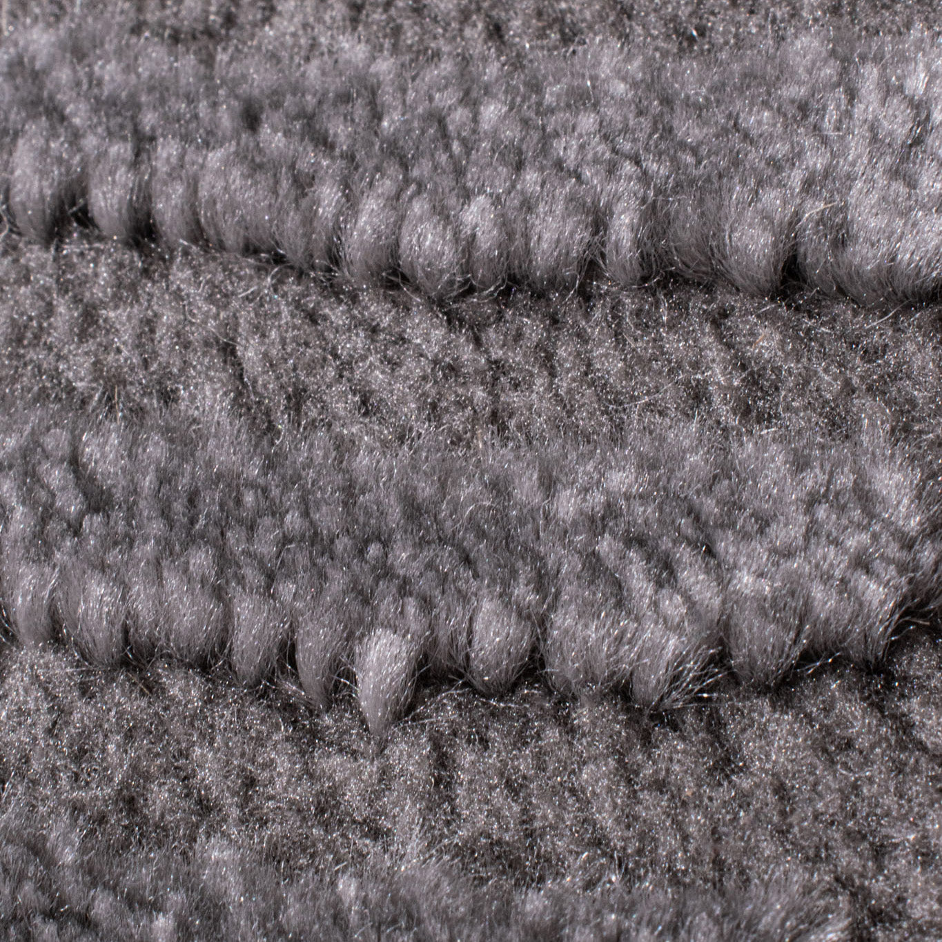 BIANCA - Alfombra de salón moderna redonda gris - BIA160GRI BIANCA
