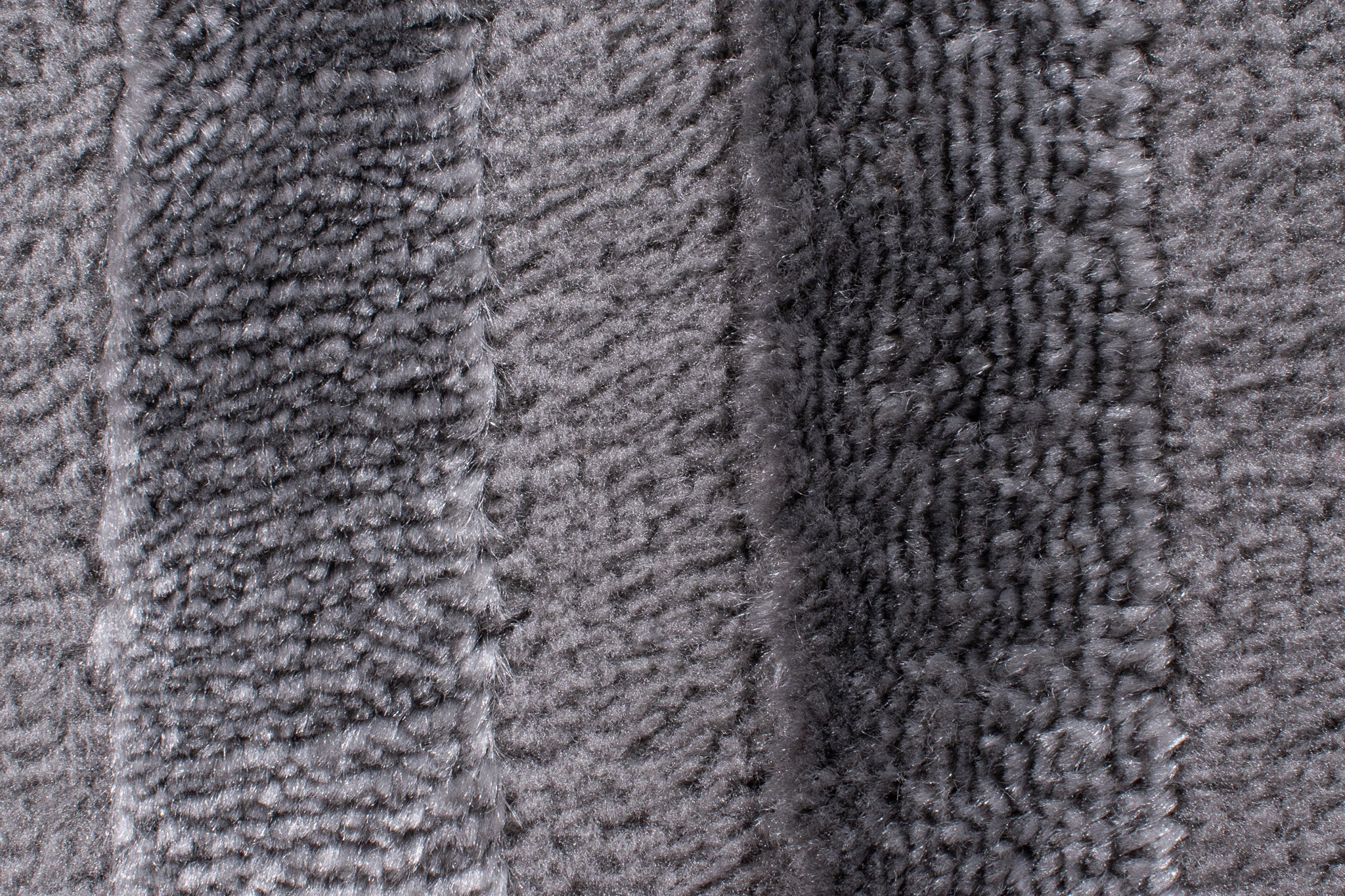 Alfombra gris con motivos en relieve: BIA163GRI BIANCA