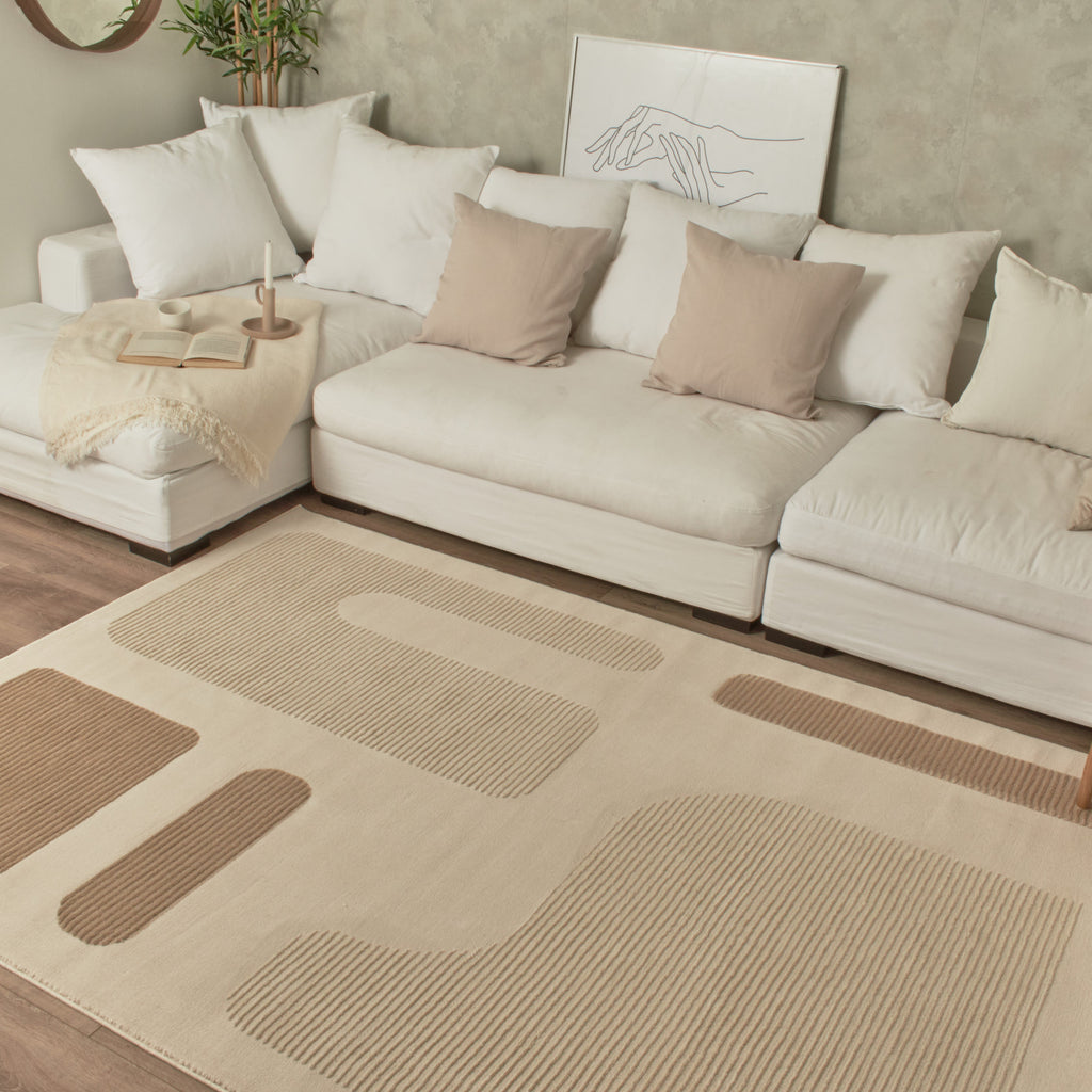 Modern rug: BIA171CRE - Nazar rugs