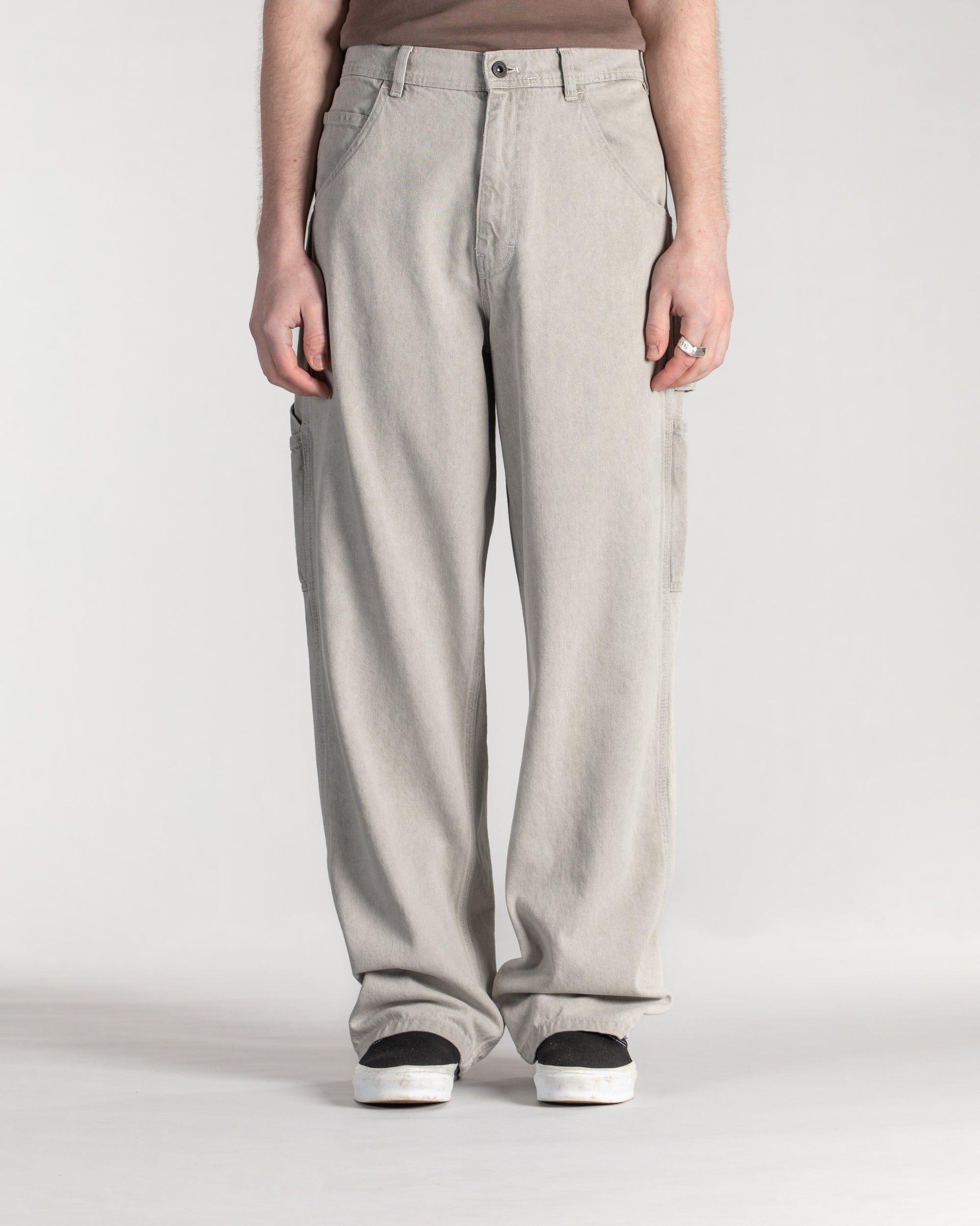 Big Job Painter Trousers - Faded Grey Denim