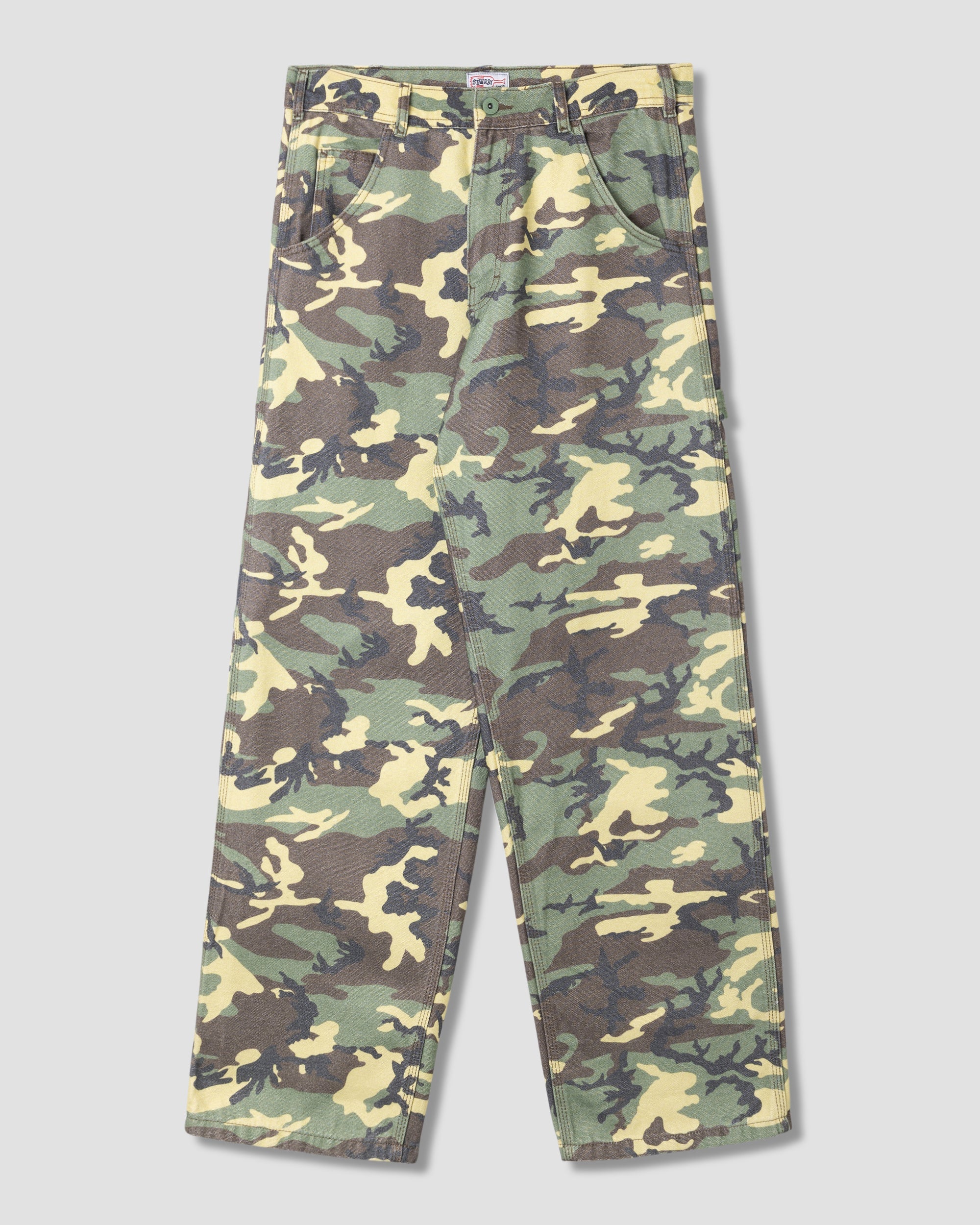 Pantalón Big Job Painter - Woodland DPM Duck