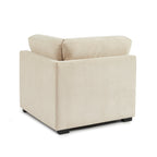 Billie - Sillón Rinconero - Tejido Chenilla - Beige