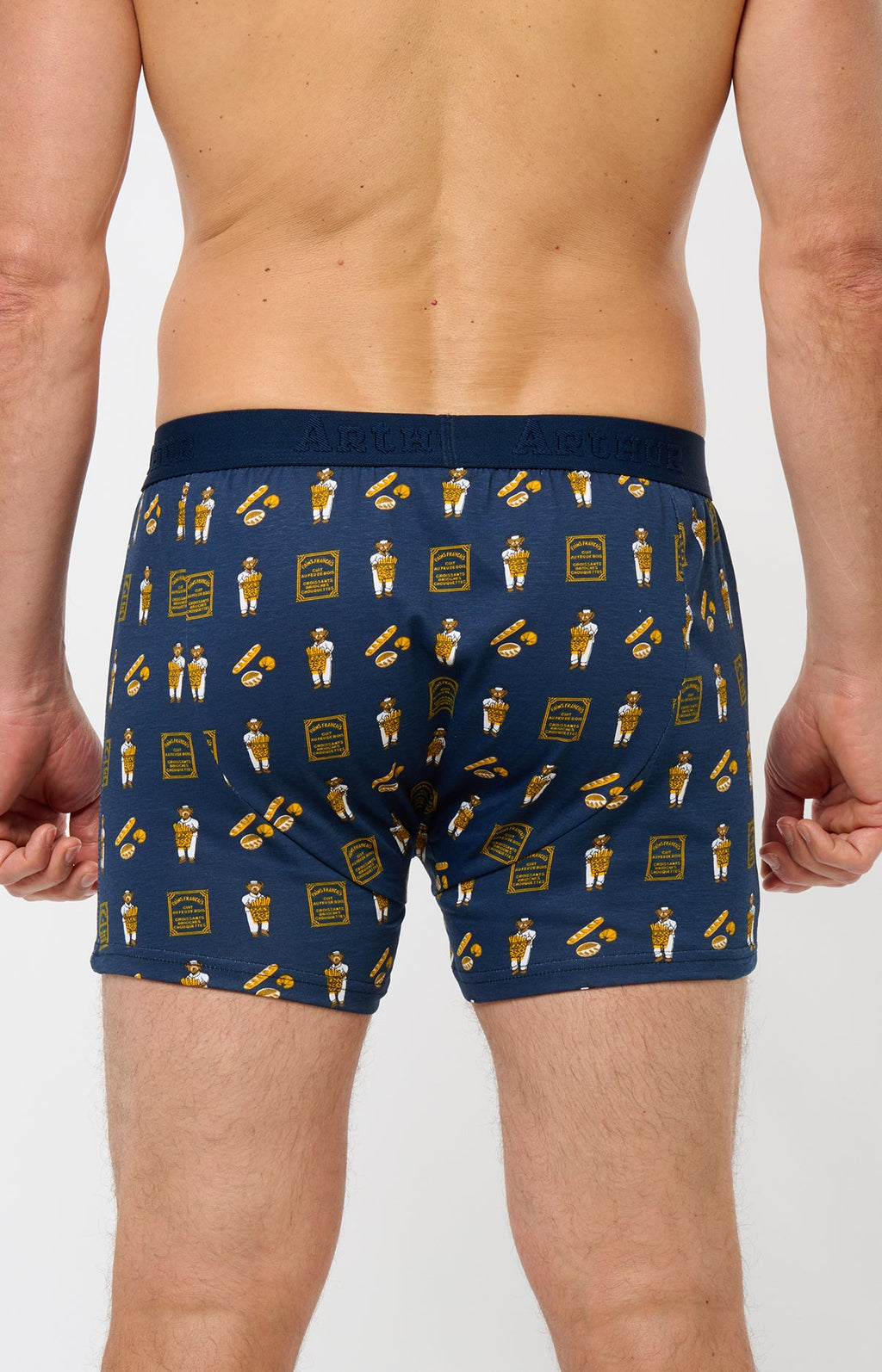 Bim Navy Boxer Shorts - Men
