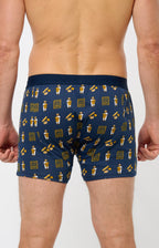 Bim Navy Boxer Shorts - Men